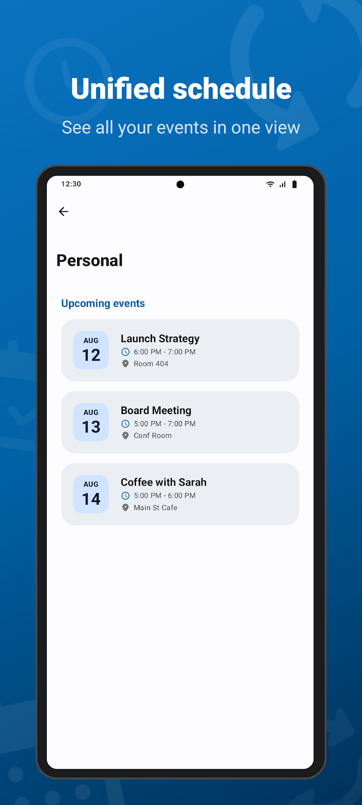Simple Calendar Sync screenshot 5