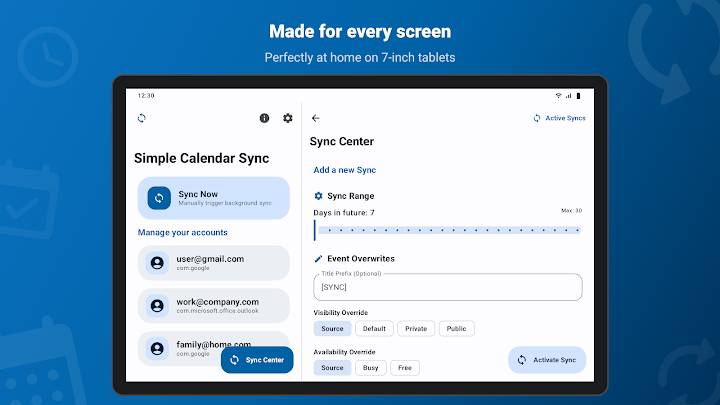 Simple Calendar Sync screenshot 6