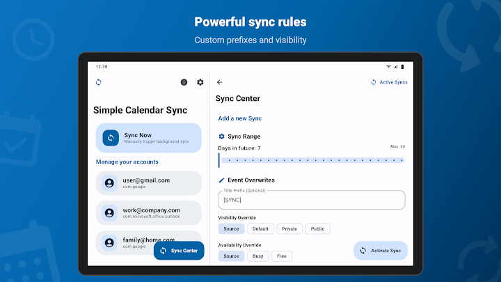 Simple Calendar Sync screenshot 7