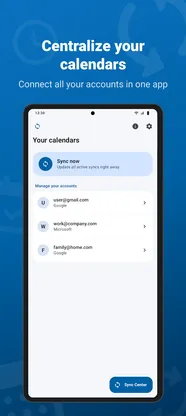 Simple Calendar Sync screenshot 1