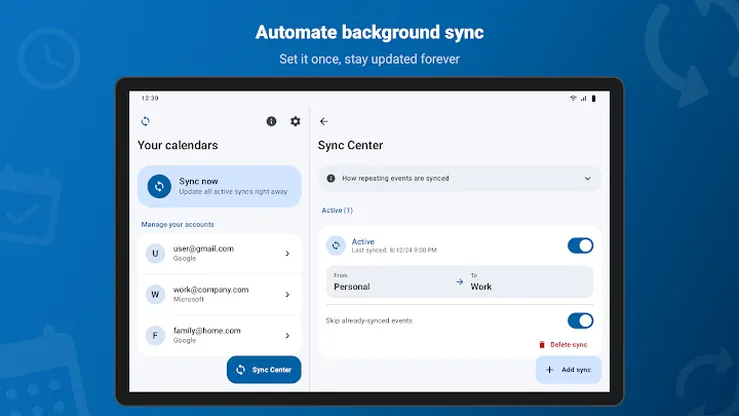 Simple Calendar Sync screenshot 8